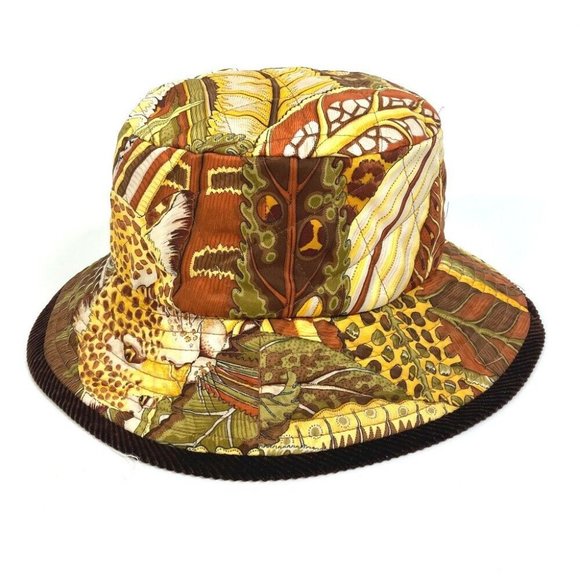 Salvatore Ferragamo Leopard leopard Animal Quilted hat